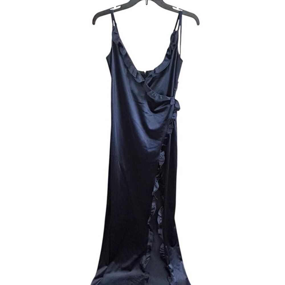 Jump Apparel Women's Navy Blue Slip Dress
